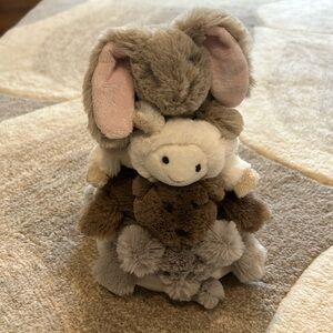 Pottery Barn Kids Critter Plush Stacker